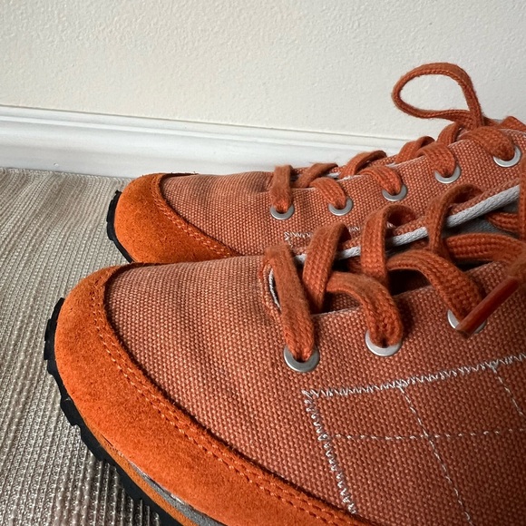 Vintage Asolo Classic Women's Sz US 7.5 Hiking Trail Mountain Shoes Orange - Picture 11 of 16
